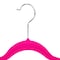 Simplify Velvet Hangers with Clips in Fuschia, 6PK 23250-FUSCHI - alternate 3
